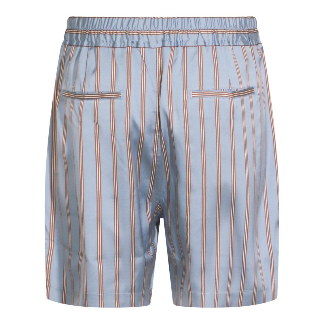 Tom Ford Multicolor Silk Striped Motif Shorts
