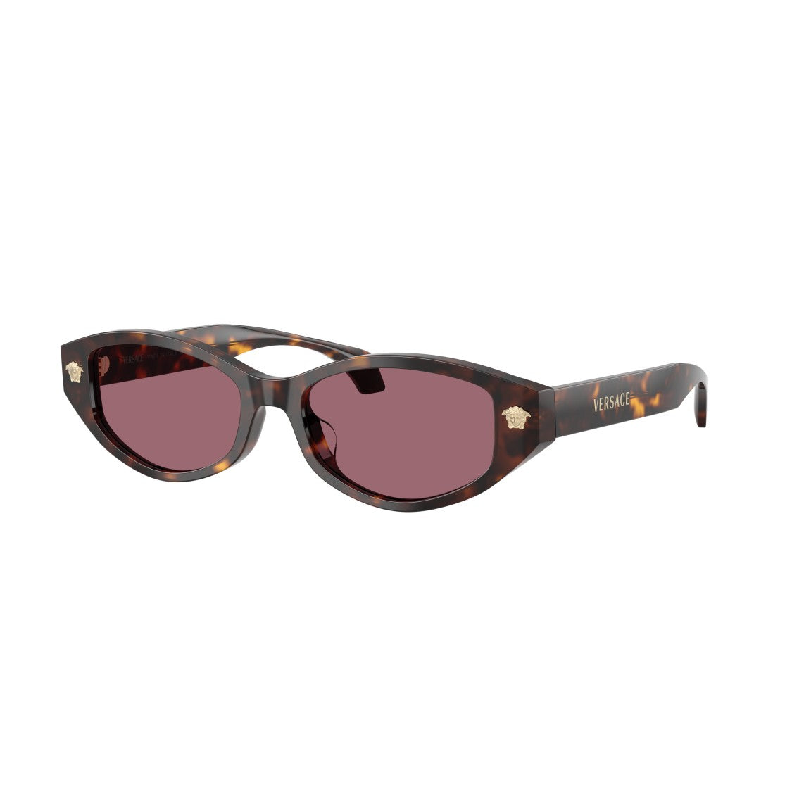 Versace 0Ve4512d Tortoiseshell Acetate Oval Sunglasses