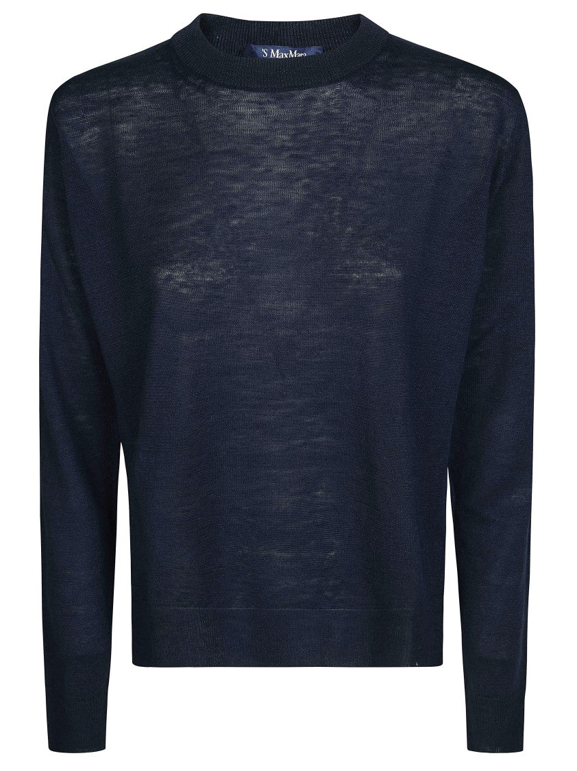 Max Mara Smmfervore Semi Sheer Knit Shirt