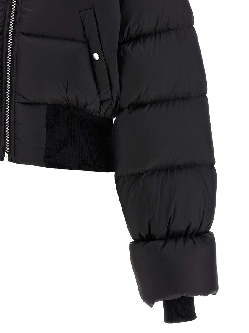 Rick Owens Quilted Nylon Bomber Jacket