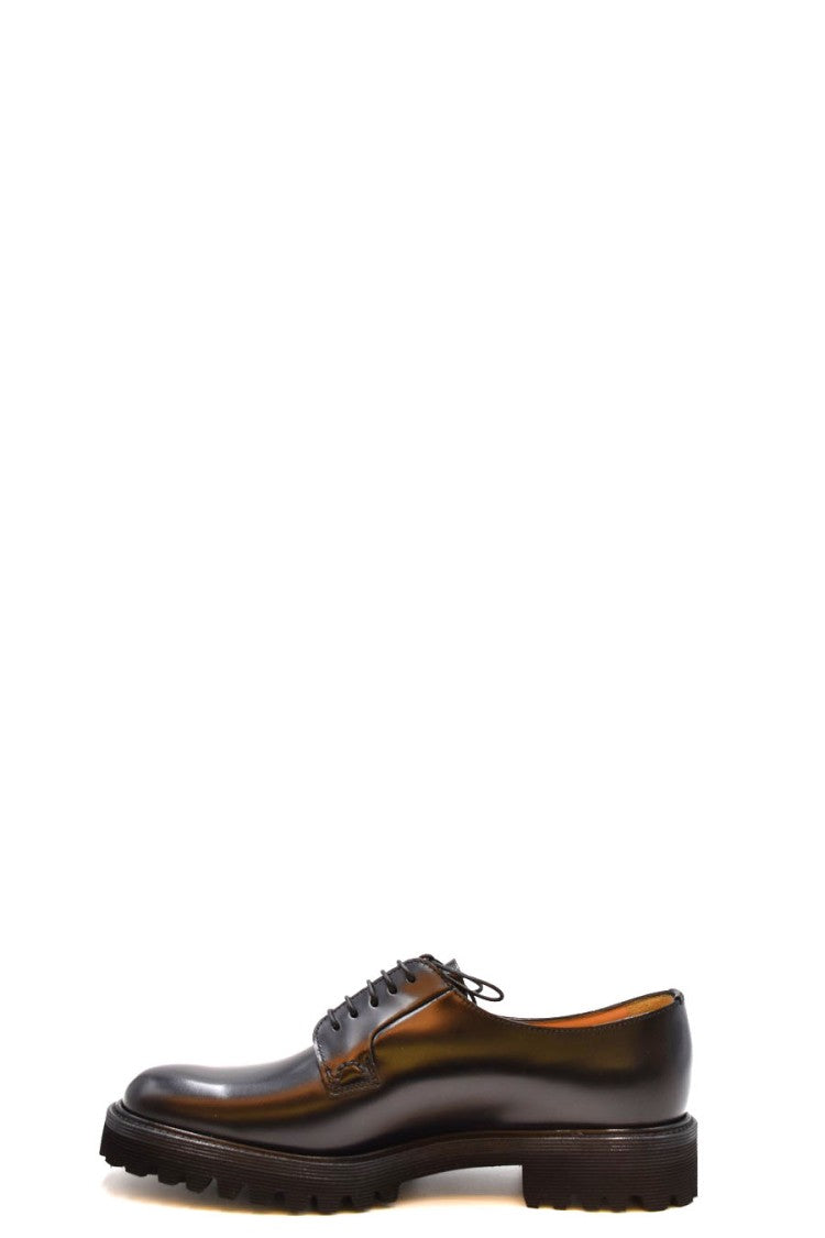 Church's Black Leather Lug-Sole Derby
