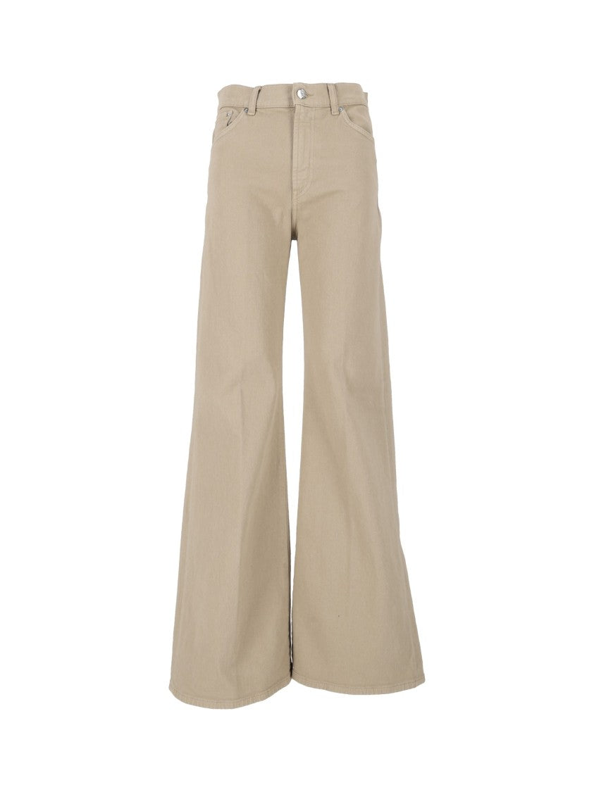 Dondup Amber Wide-Leg High-Waist Pants