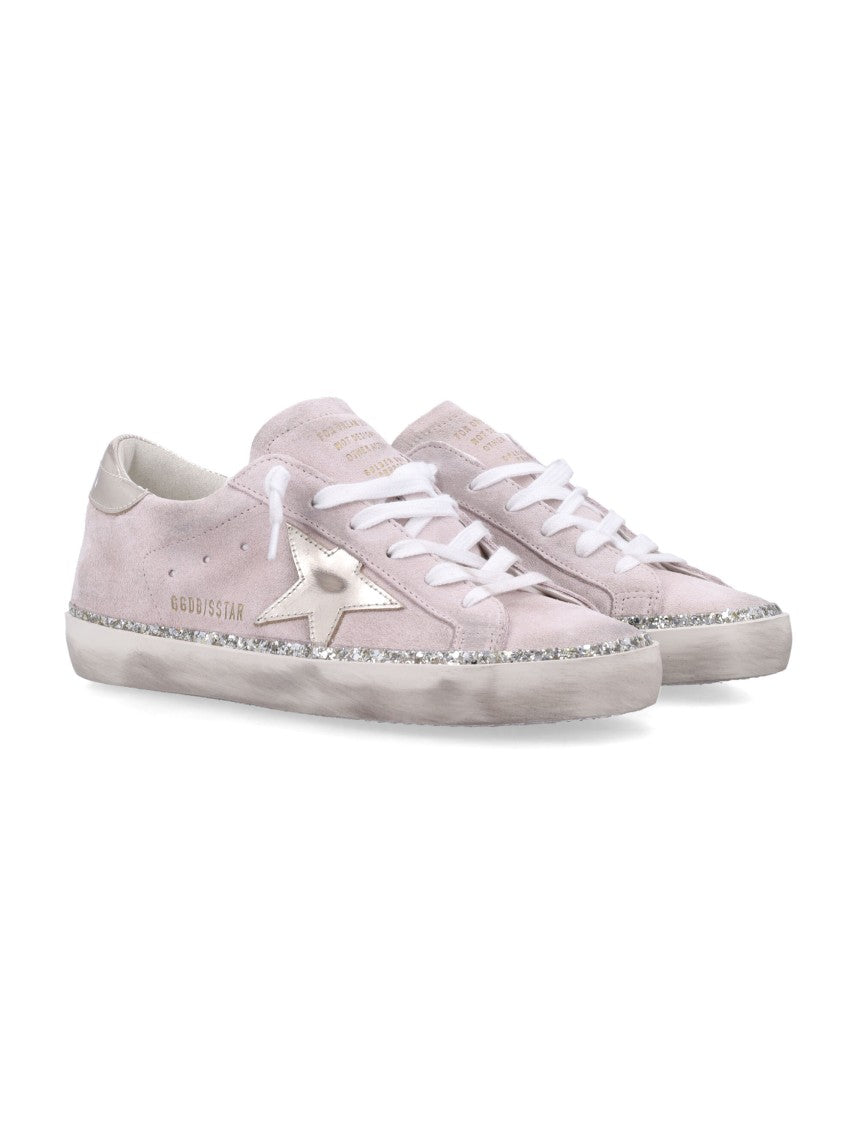 Golden Goose Superstar Pastel Suede Sneakers