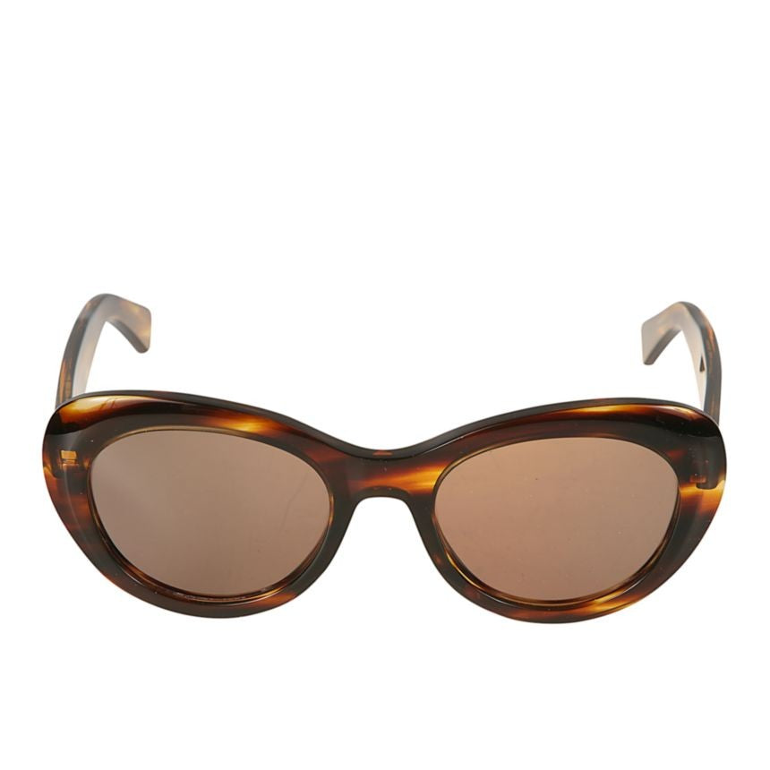 Kador Capri Rounded Cat-Eye Tortoiseshell Sunglasses With Curved Arms