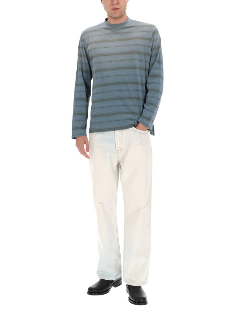 Our Legacy Light Wash Third Cut Distressed Denim Jeans