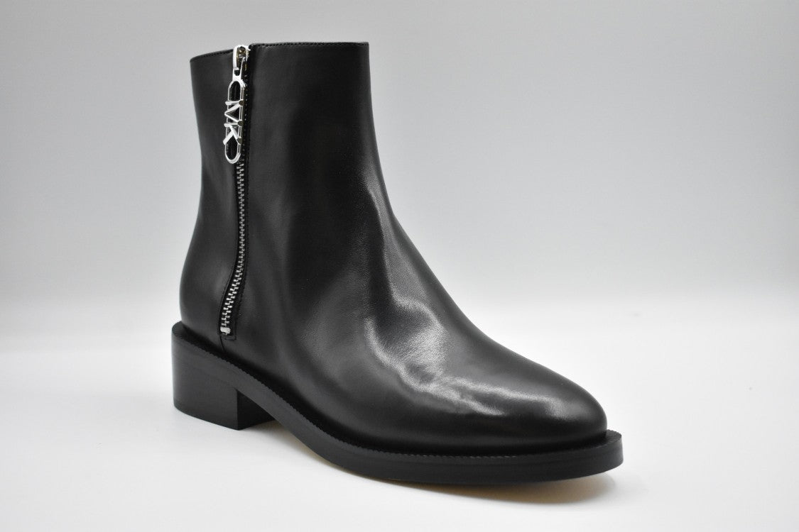 Michael Kors Black Laced Boots With Iconic Branding