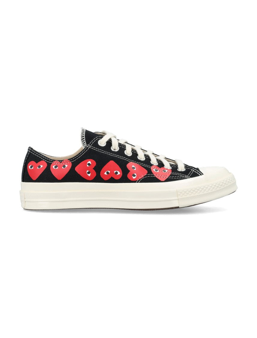 Comme Des Garçons X Converse Multi Heart Low Top Sneakers