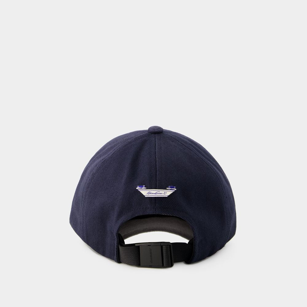 Ader Error Baseball Cap - Cotton - Blue