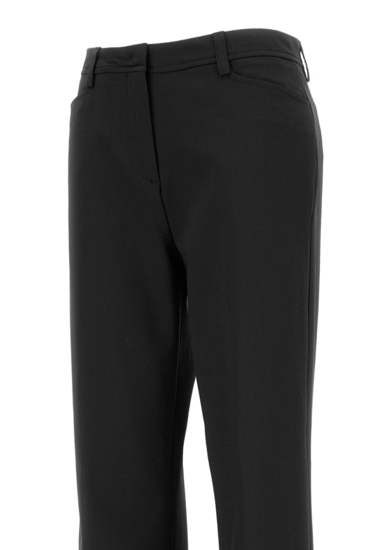 The Latest High Waist Trousers With Loose Legs And Functional Pockets