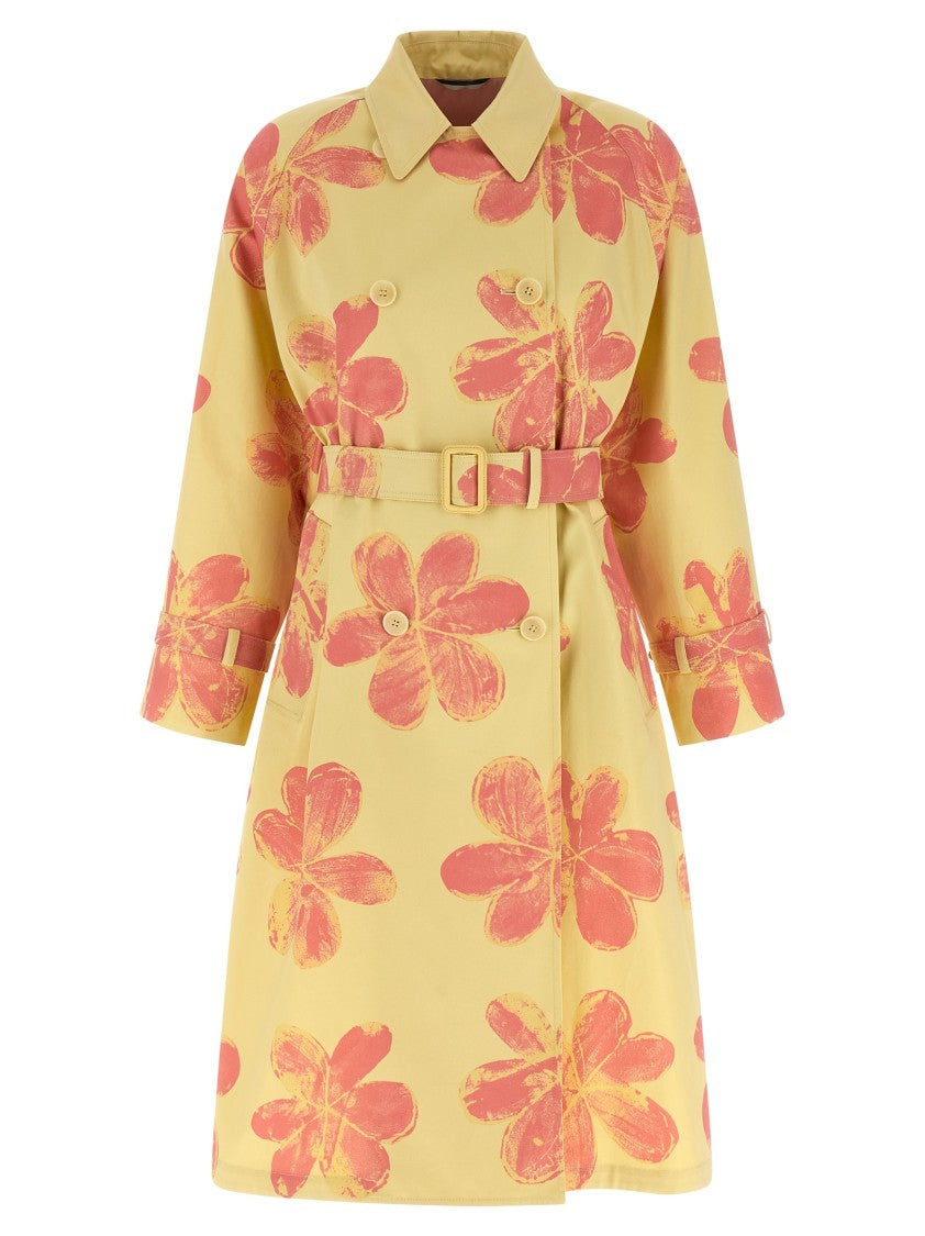Max Mara 'Canasta' 'A Weekend With Anartist' Capsule Trench Coat