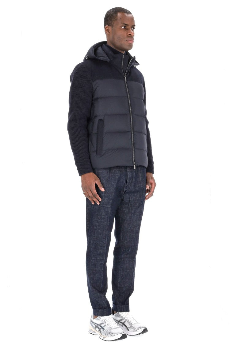 Moorer Allori-Lsm Bimaterial Down Jacket