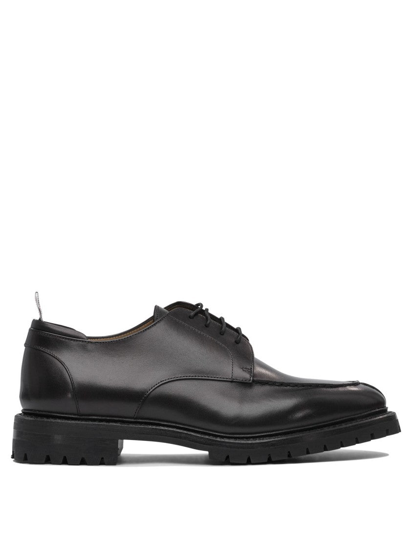 Thom Browne Polished Calf Leather Lace-Up Shoes