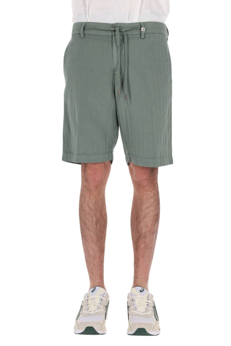 Myths Apollo-S Lyocell-Linen Drawstring Shorts