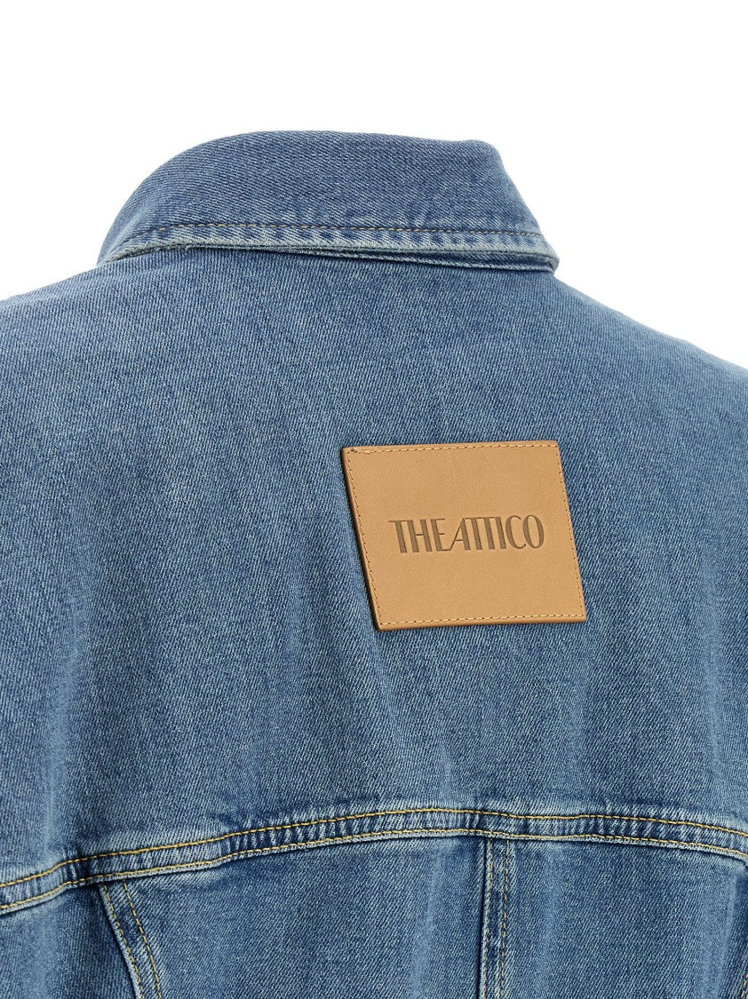 The Attico Mini Denim Dress