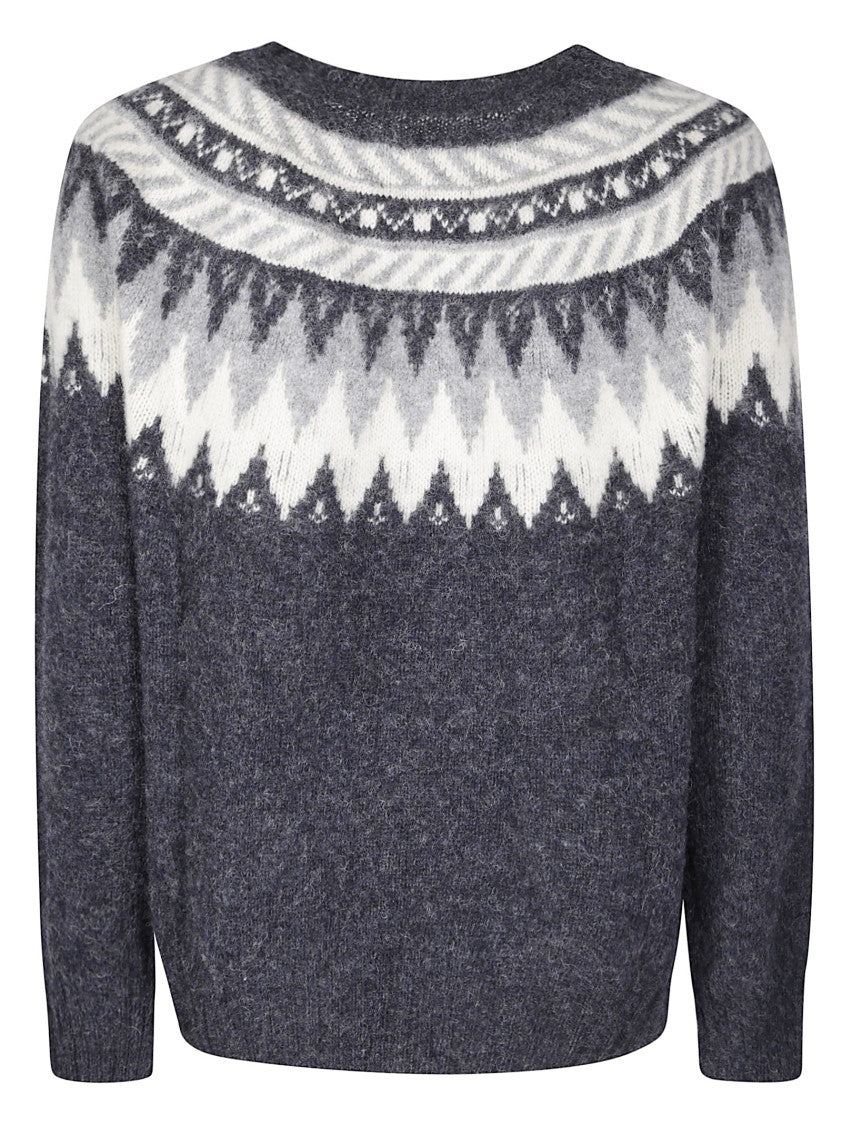 Howlin Maglione Broken Flowers