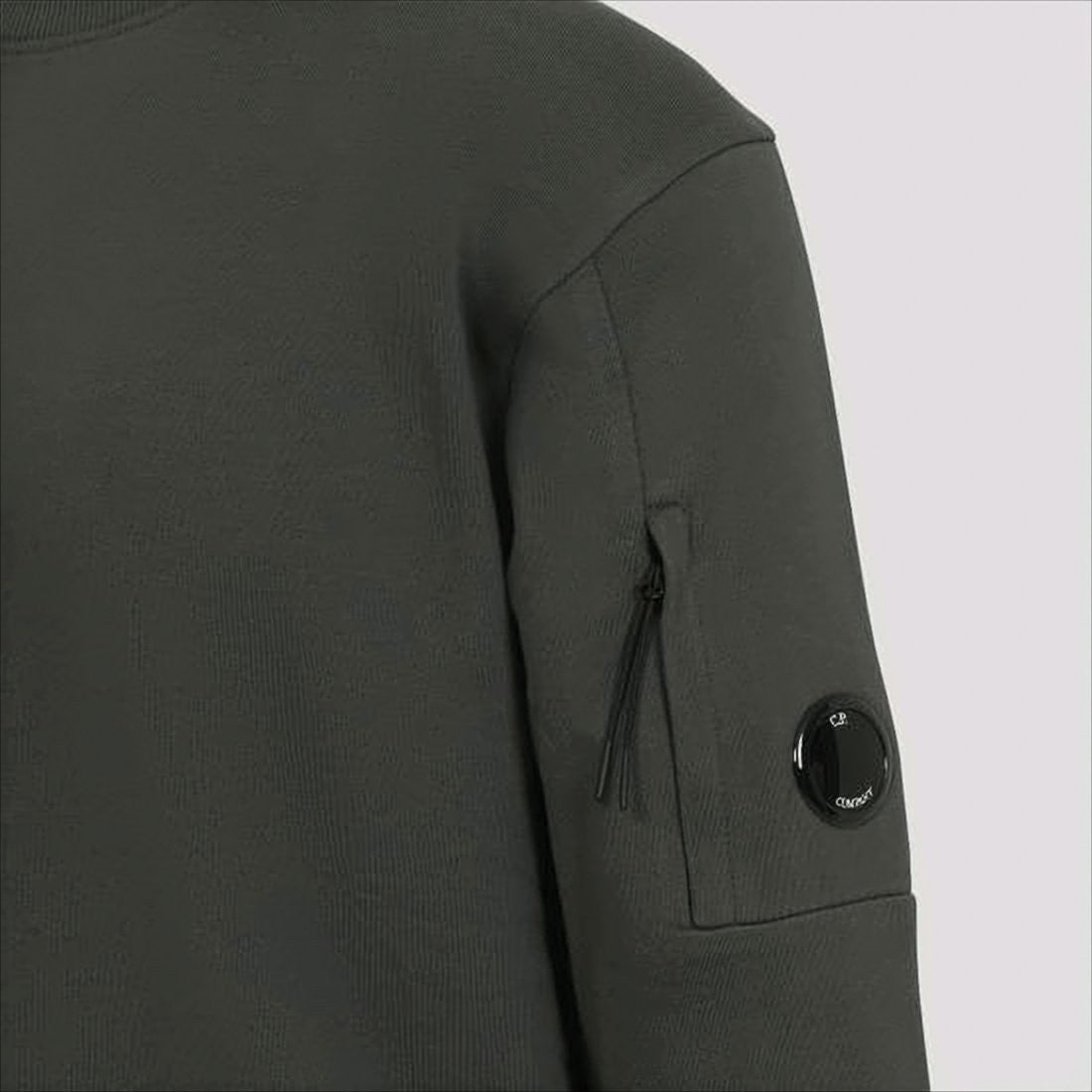 C.P. Company Long-Sleeve Cotton Sweatshirt With Zippered Pocket