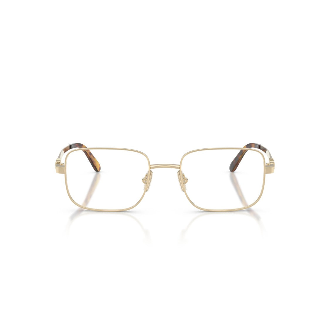 Miu Miu 0Mu 51Zv Rectangular Gold-Tone Metal Sunglasses