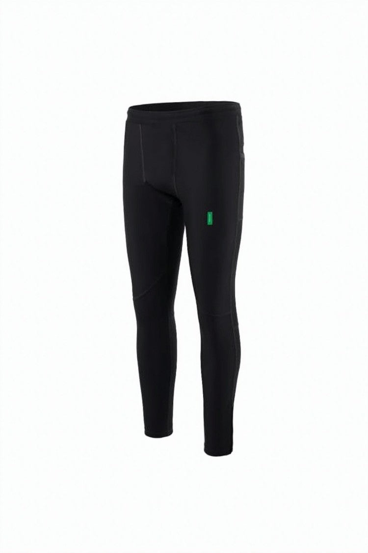 District Vision Fitted Black Jogger Pants With Subtle Detailing And Elastic Waistband
