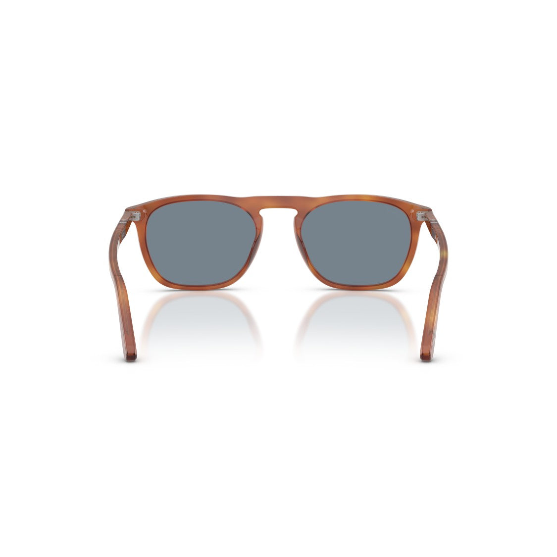 Persol 0Po3391s Translucent Brown Acetate Square Frame Sunglasses