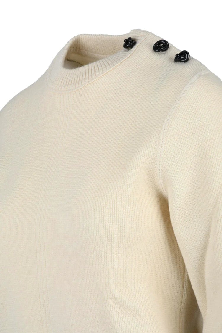 Bottega Veneta Wool Sweater - White