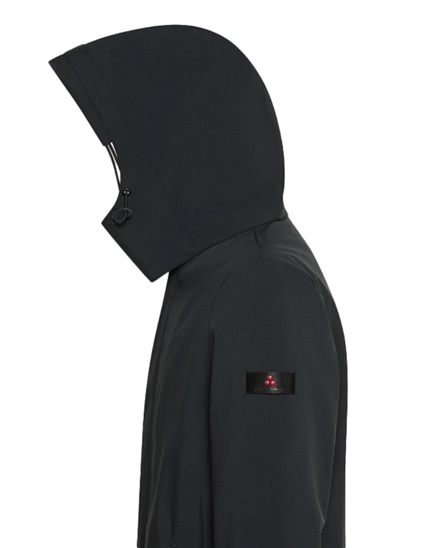 Peuterey Three-Layer Weather-Resistant Trench Coat With Detachable Hood