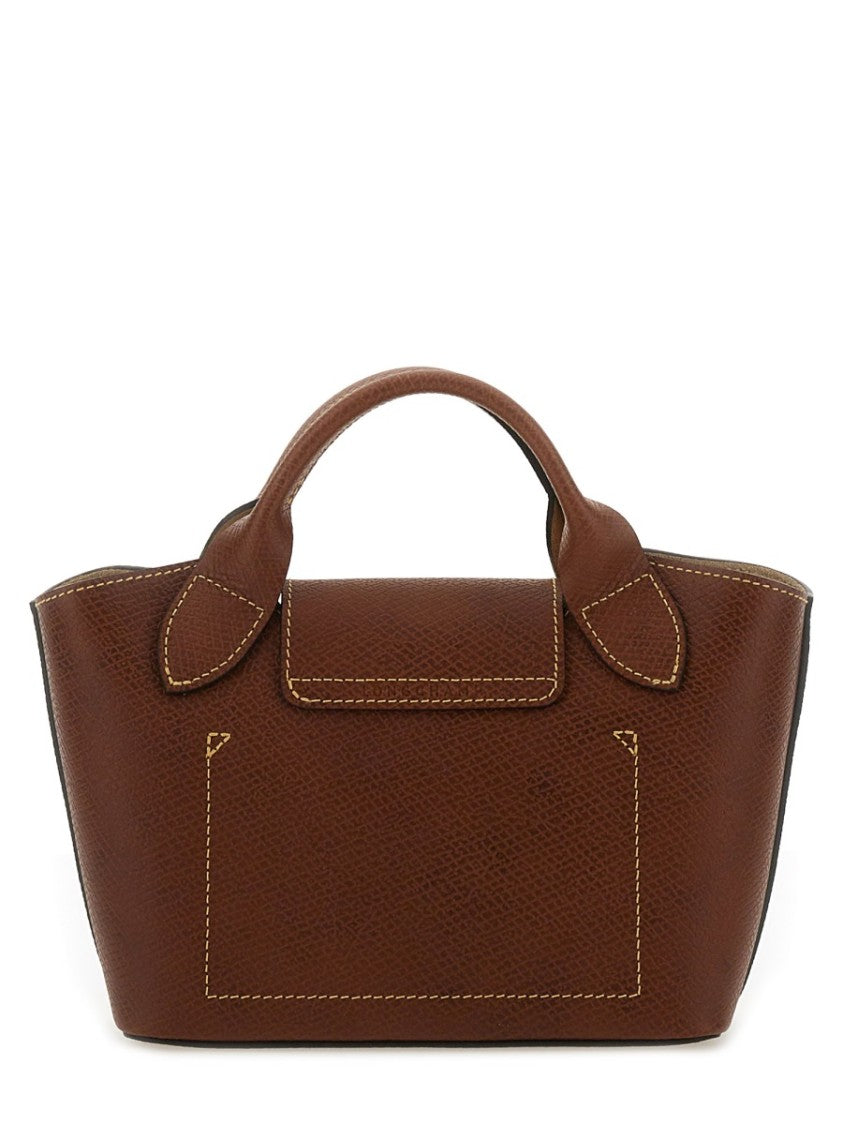 Longchamp Épure Xs Structured Gold-Accent Shoulder Bag