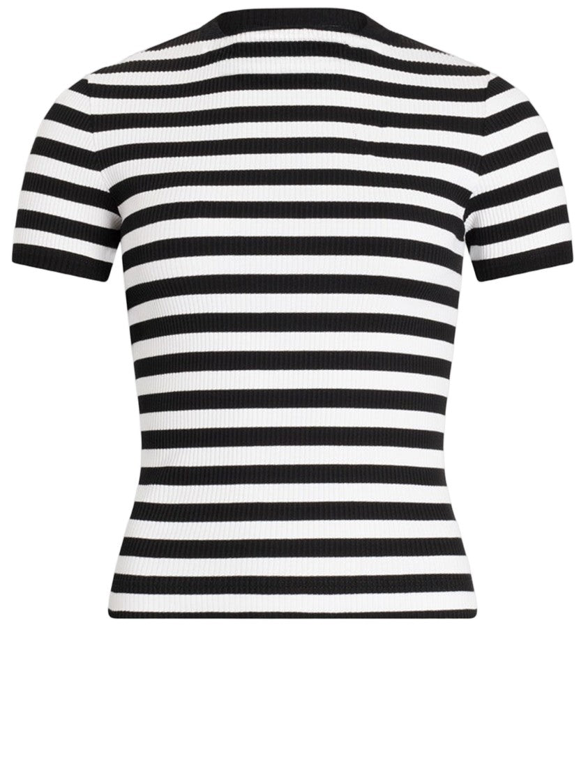 Patou Cotton T-Shirt With Striped Pattern