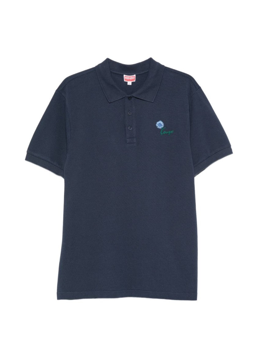 Kenzo Minimalist Crew Neck Short Sleeve Polo