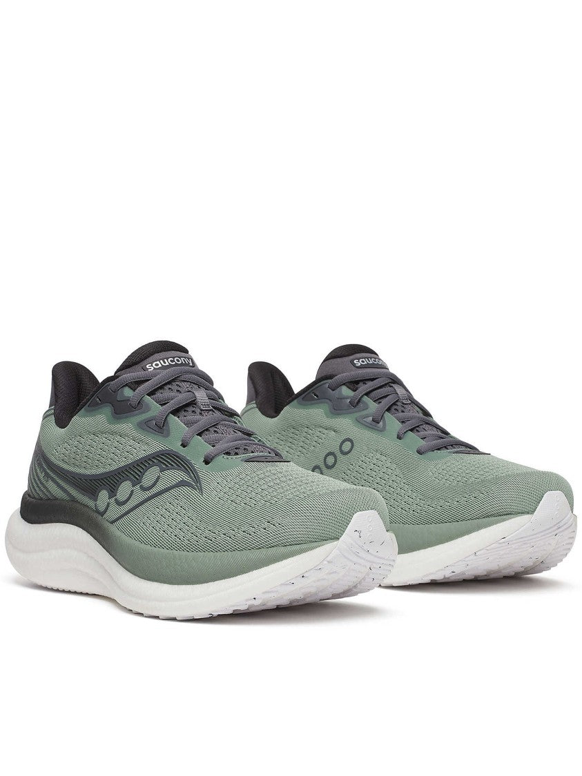 Saucony Streamlined Athletic Sneakers With Breathable Mesh Upper