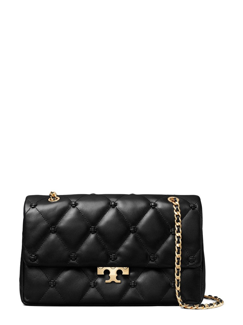 Tory Burch Bunny Knot Quilted Leather Shoulder Bag