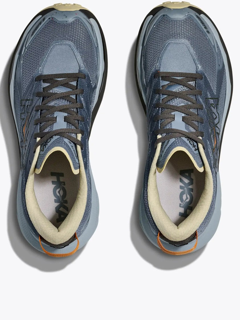 Hoka Streamlined Blue-Gray Athletic Sneakers