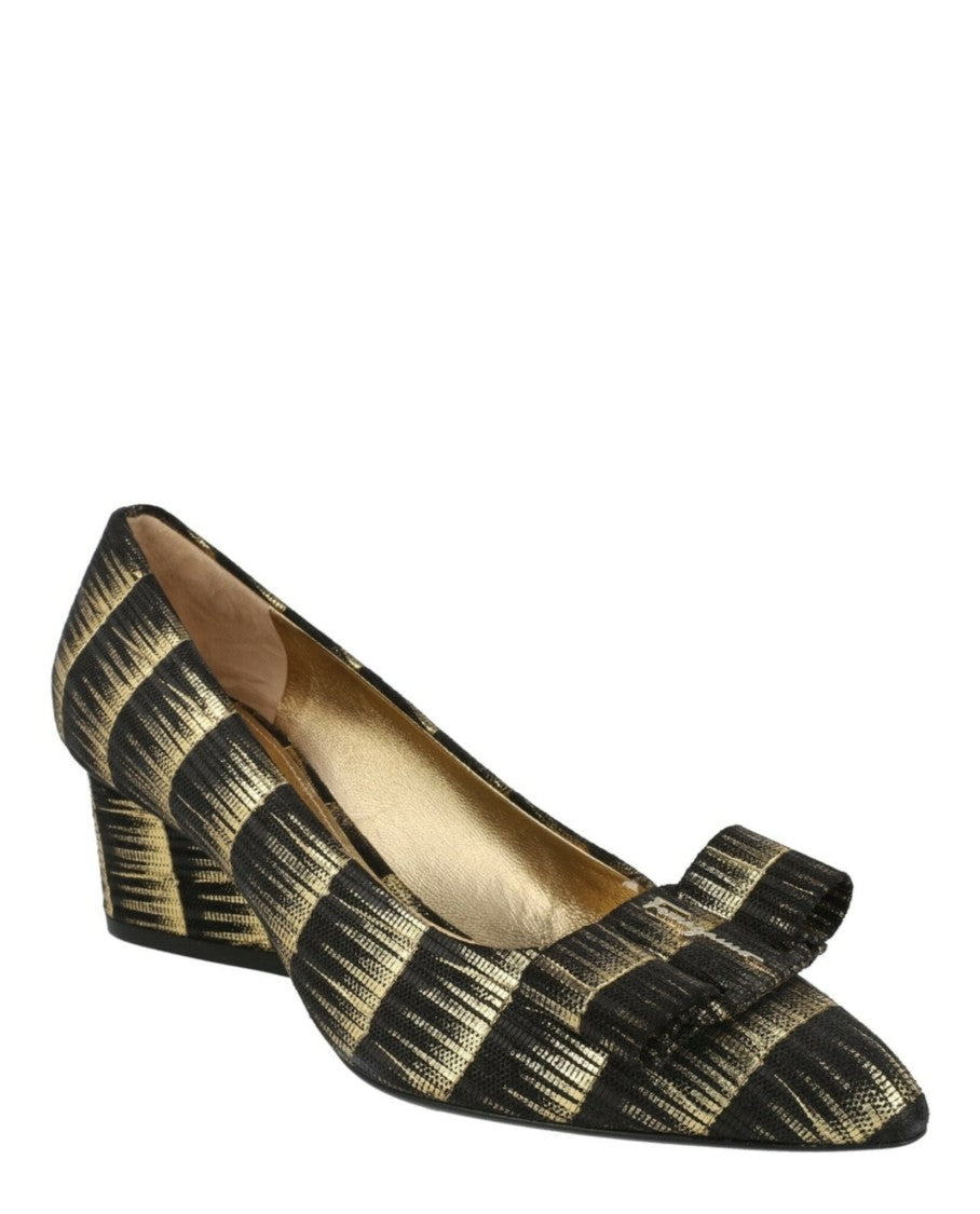 Ferragamo Viva 55 Leather Pumps