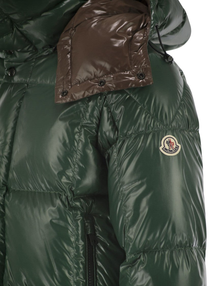 Moncler Parana - Short Down Jacket With Hood