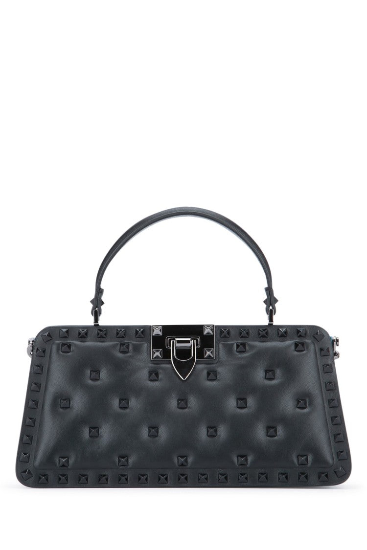 Valentino Garavani Structured Handbag With Signature Pyramid Studs