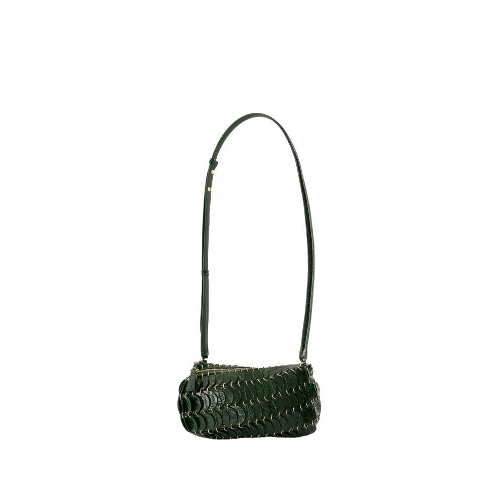 Rabanne Crossbody - Metal - Green