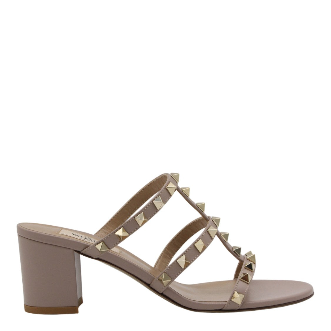 Valentino Garavani Cage-Design Sandals With Pyramid Metallic Studs