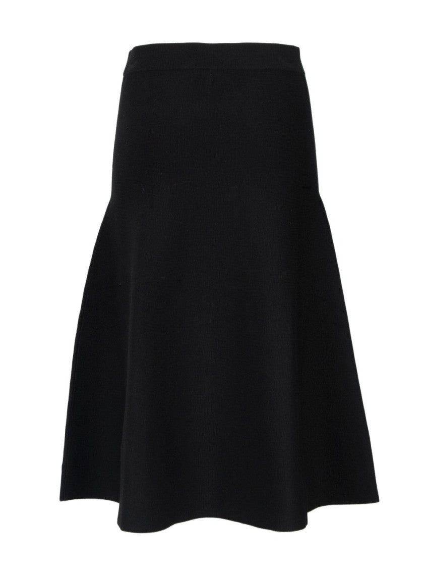 Max Mara Knee-Length Skirt With Clean Waistband And Design
