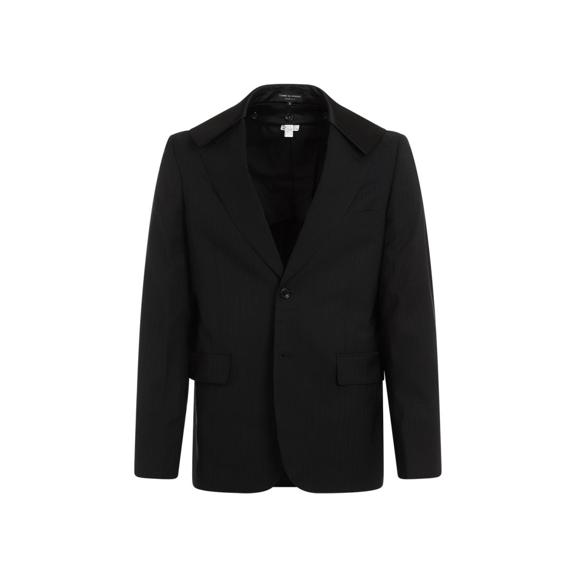 Comme Des Garçons Black Wool Jacket