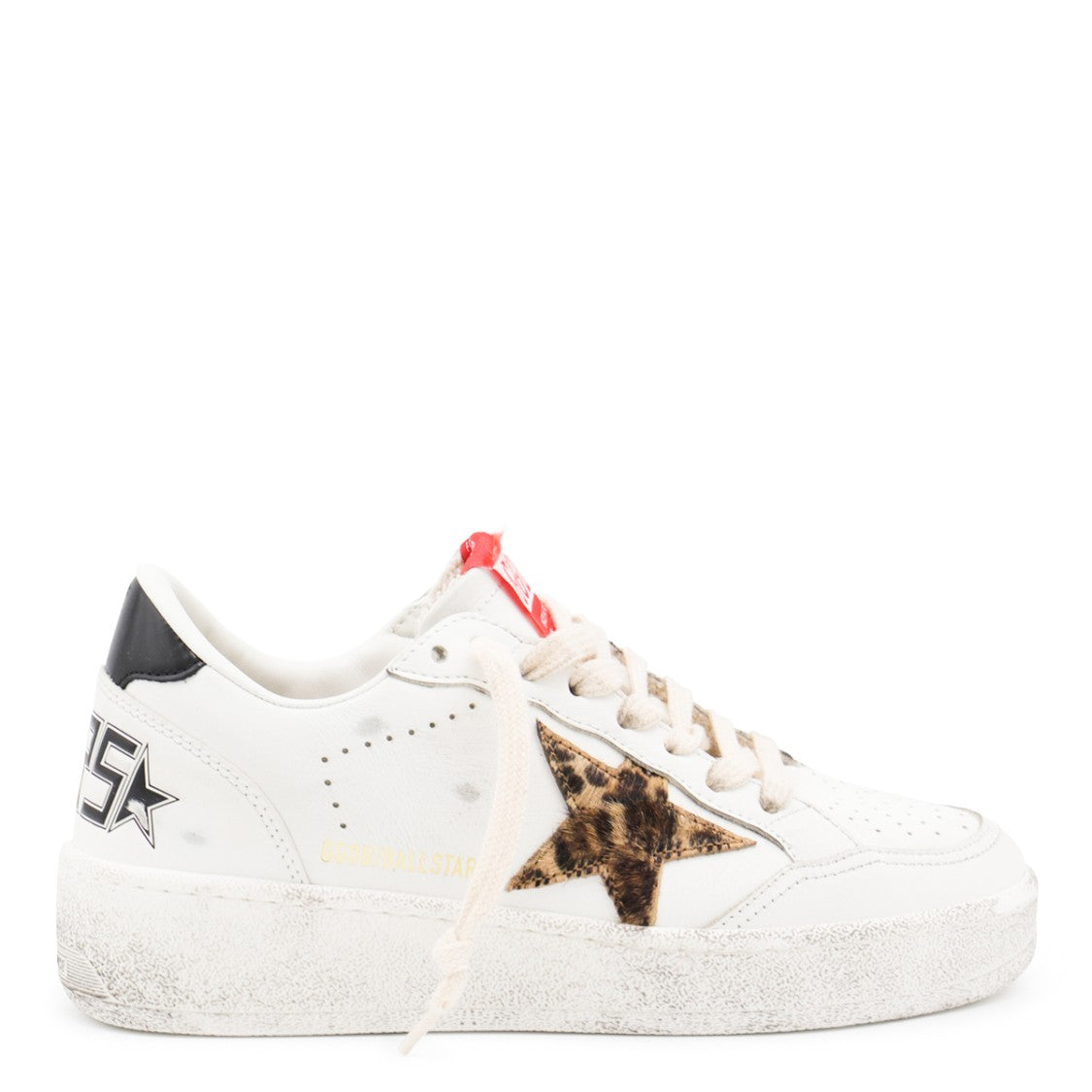 Golden Goose White Leather Ballstar 2 Sneakers