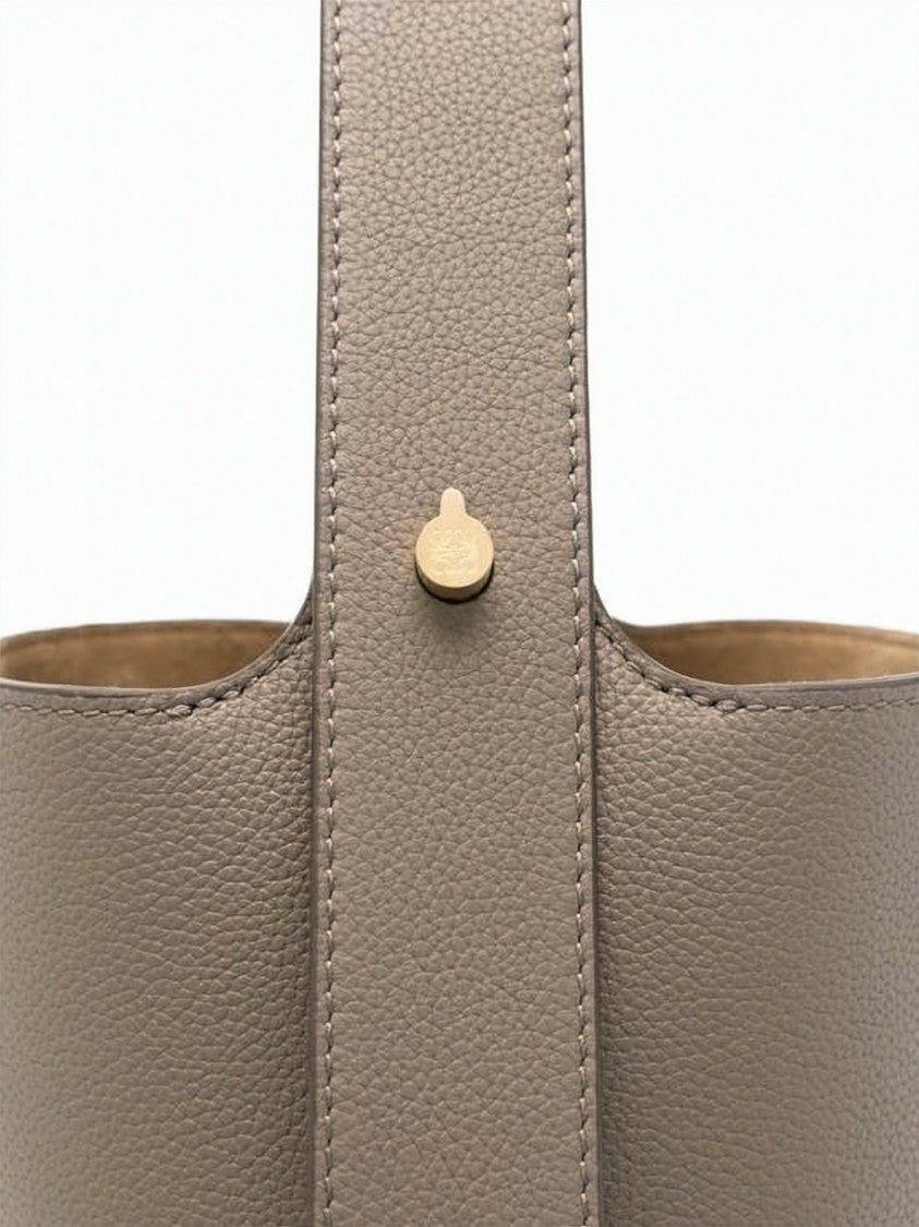 Loewe Structured Calf Leather Tote Bag With Decorative Cutouts