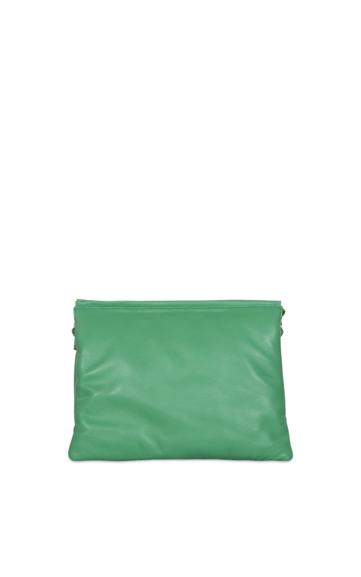 Gava Gava Nappa Leather Bag With Gold Accents