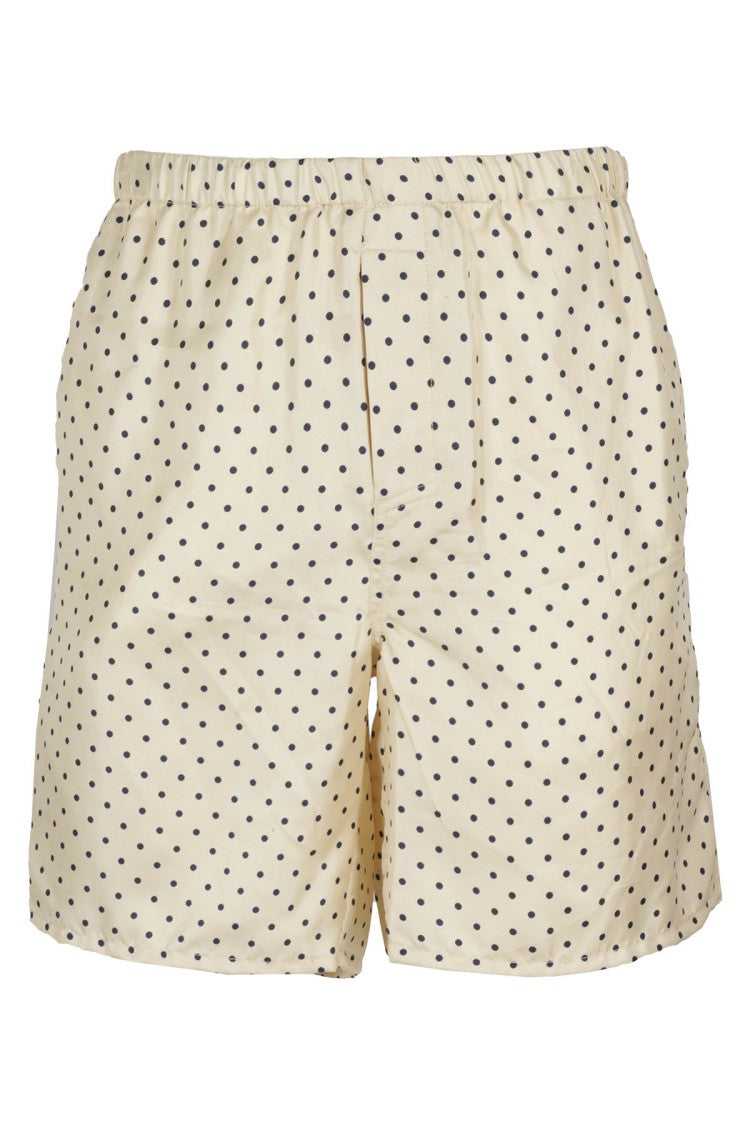 Ami Vanilla Silk Shorts