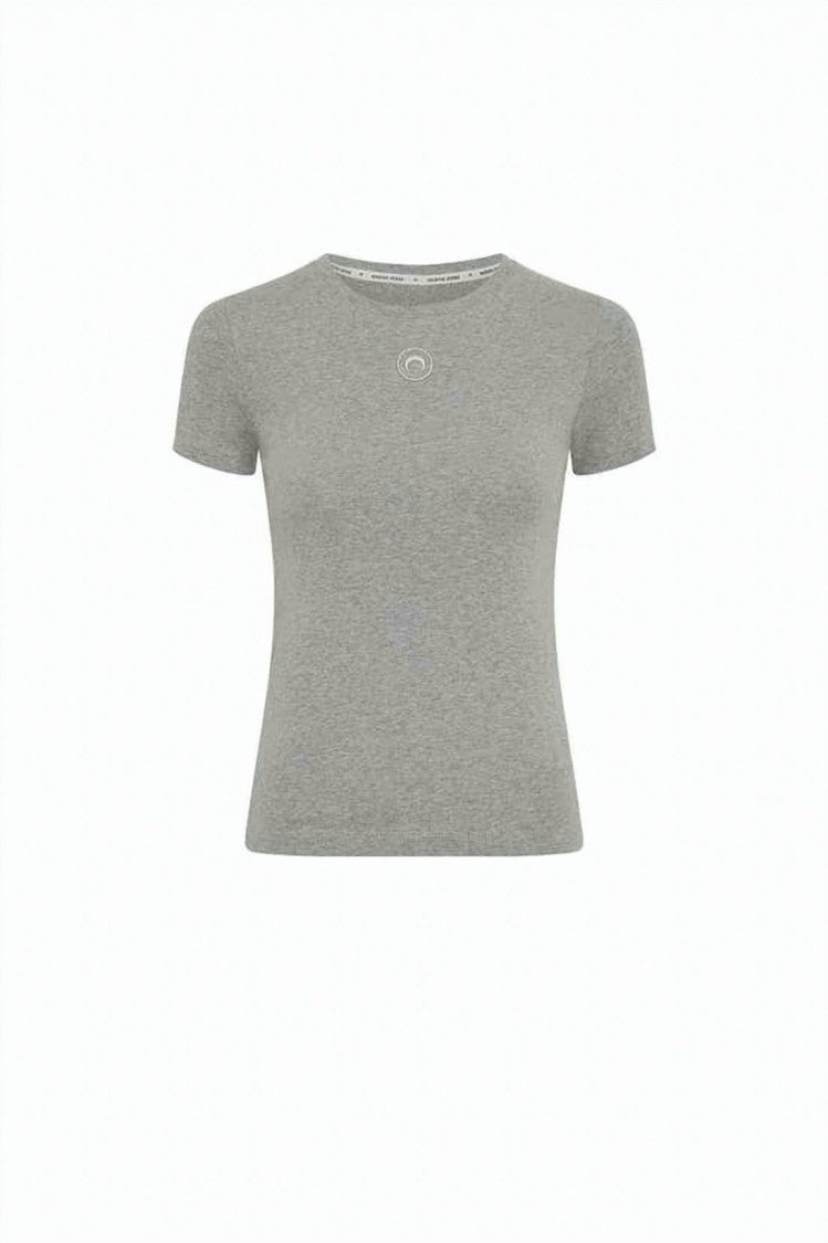 Marine Serre Fitted Short-Sleeve T-Shirt