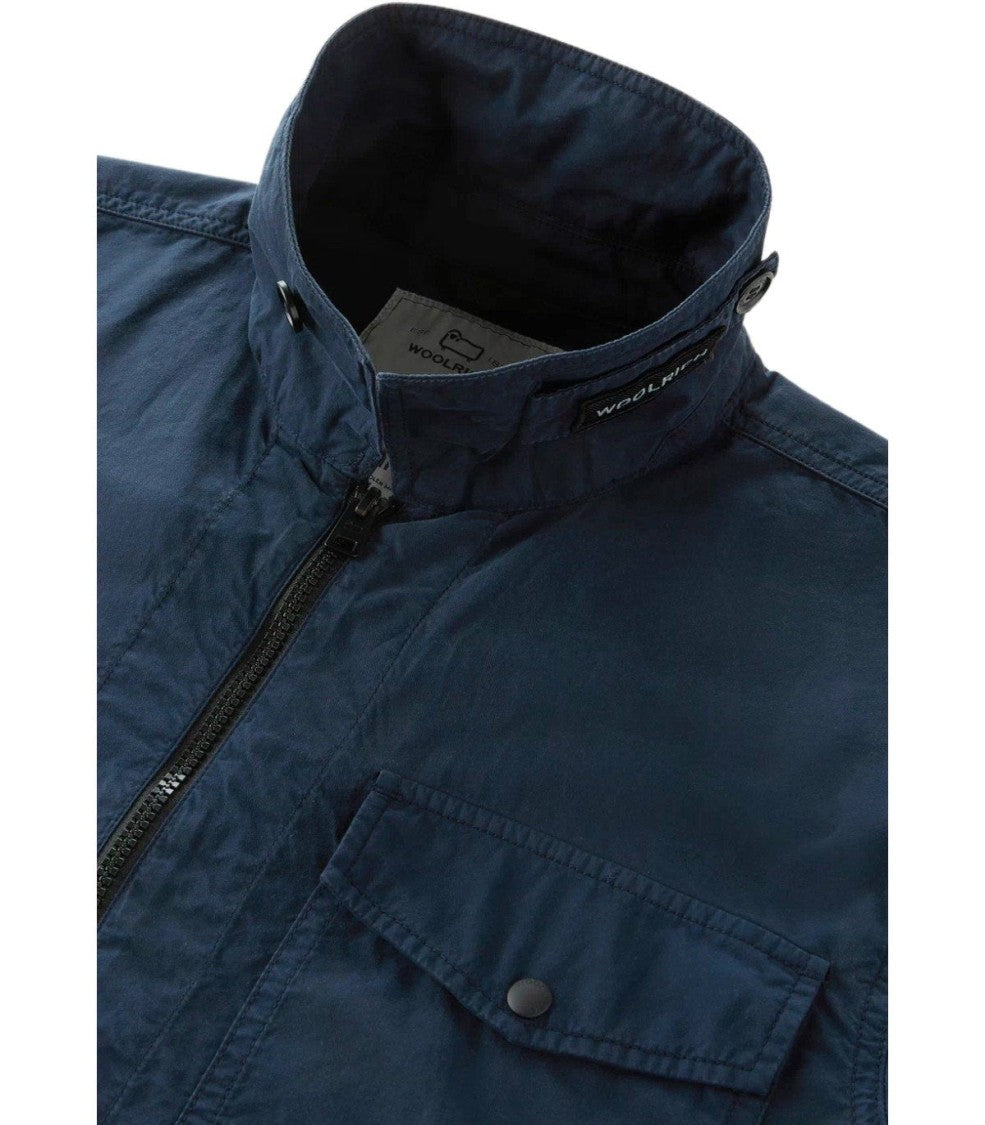 Woolrich Blue Shirt-Style Jacket
