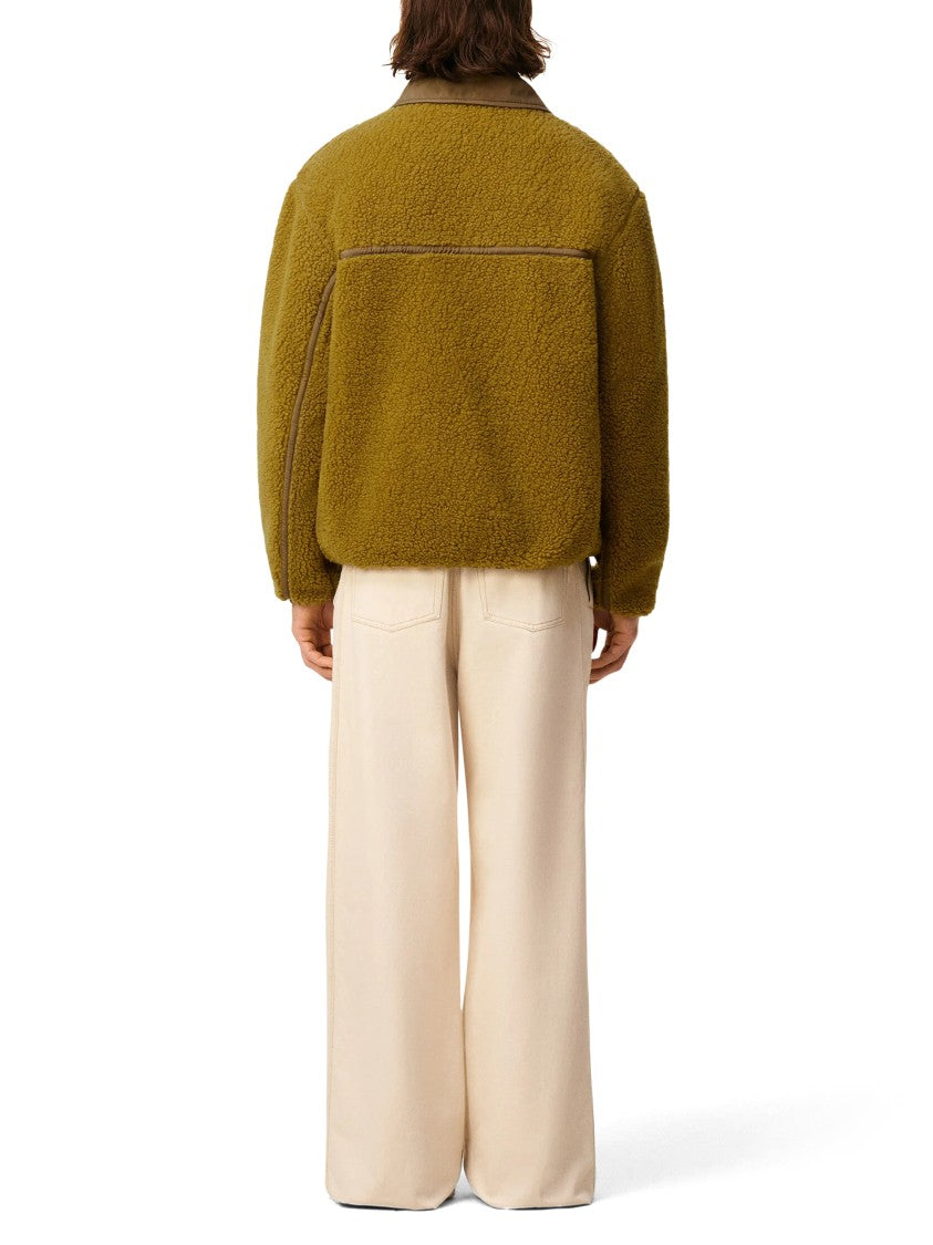 Ami Zip-Up Jacket With Structured Silhouette