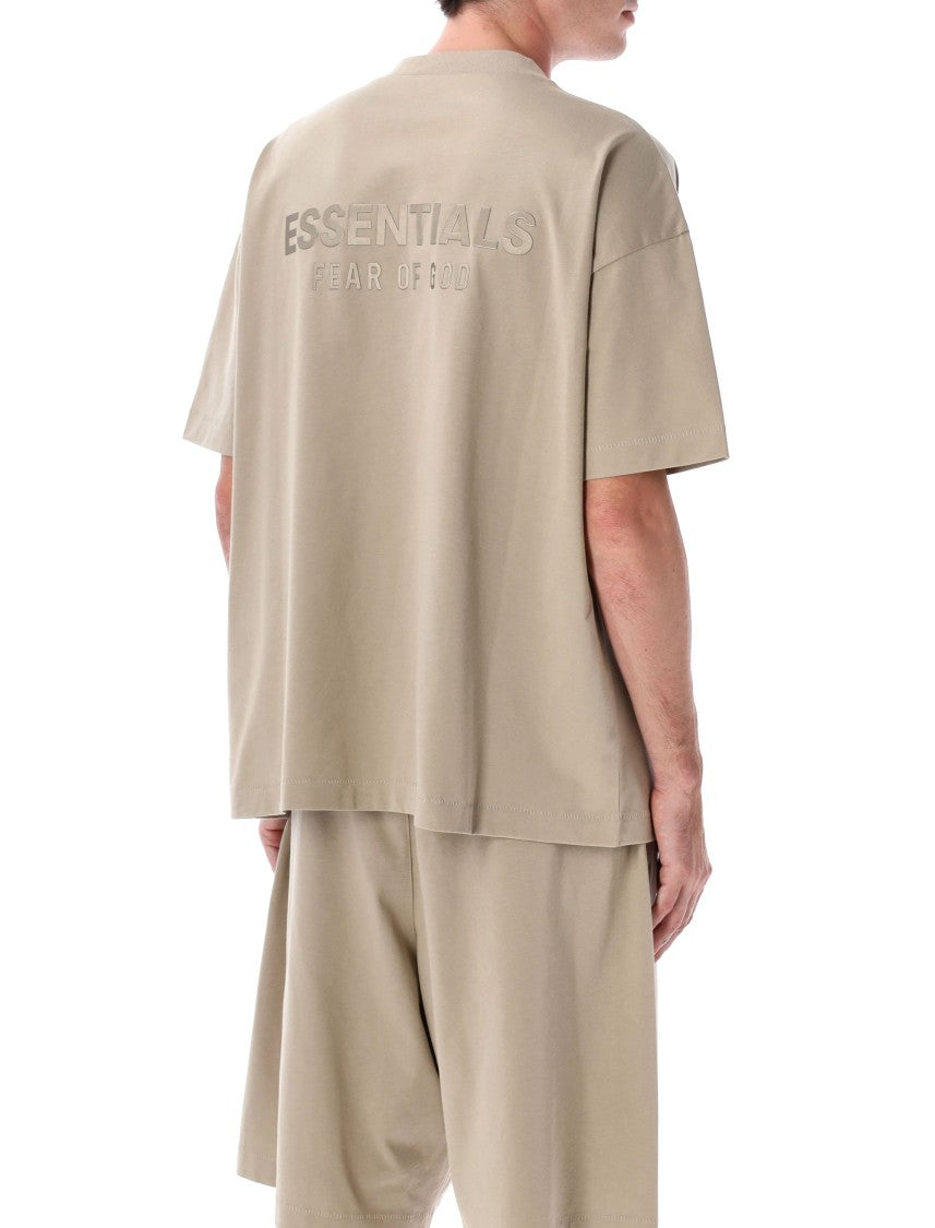 Fear Of God Relaxed Fit T-Shirt With Ribbed Neckline And Minimalist Detailing
