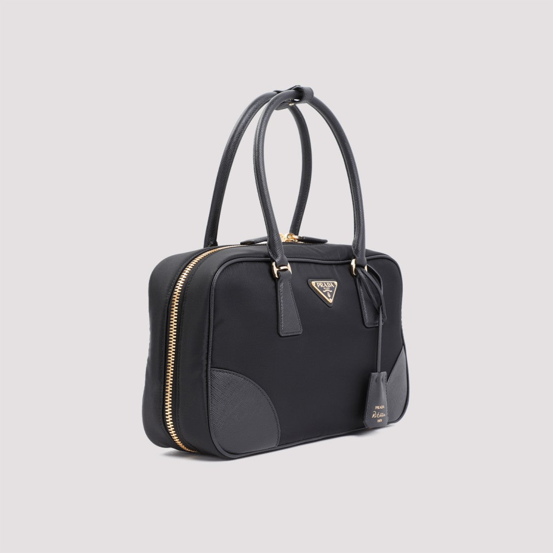 Prada Rectangular Handbag In Recycled Polyamide