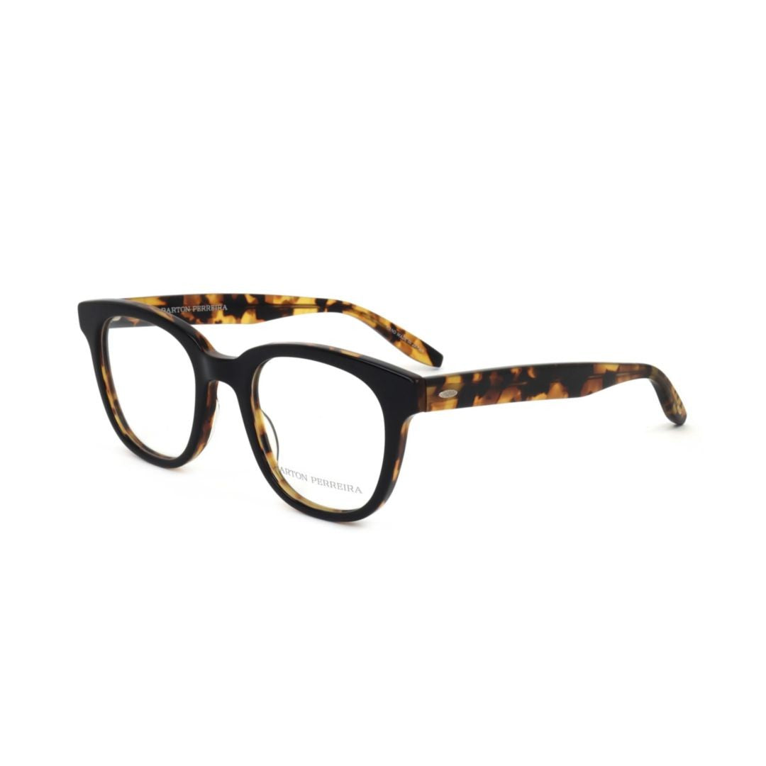 Barton Perreira Bp5056 490Ck Classic Square Frame Eyeglasses With Tortoiseshell Arms