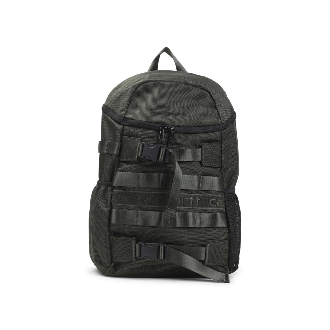 Carhartt Wip Utility-Designed Green Nylon Backpack For Everyday Adventures