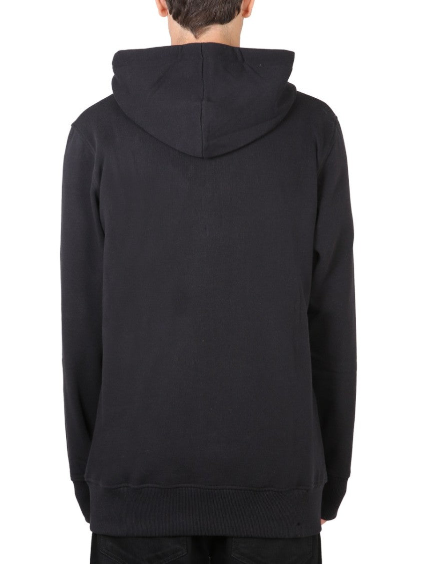 1017 Alyx 9Sm Black Hoodie With Drawstring Hood